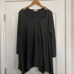 Tunic top with cute neckline